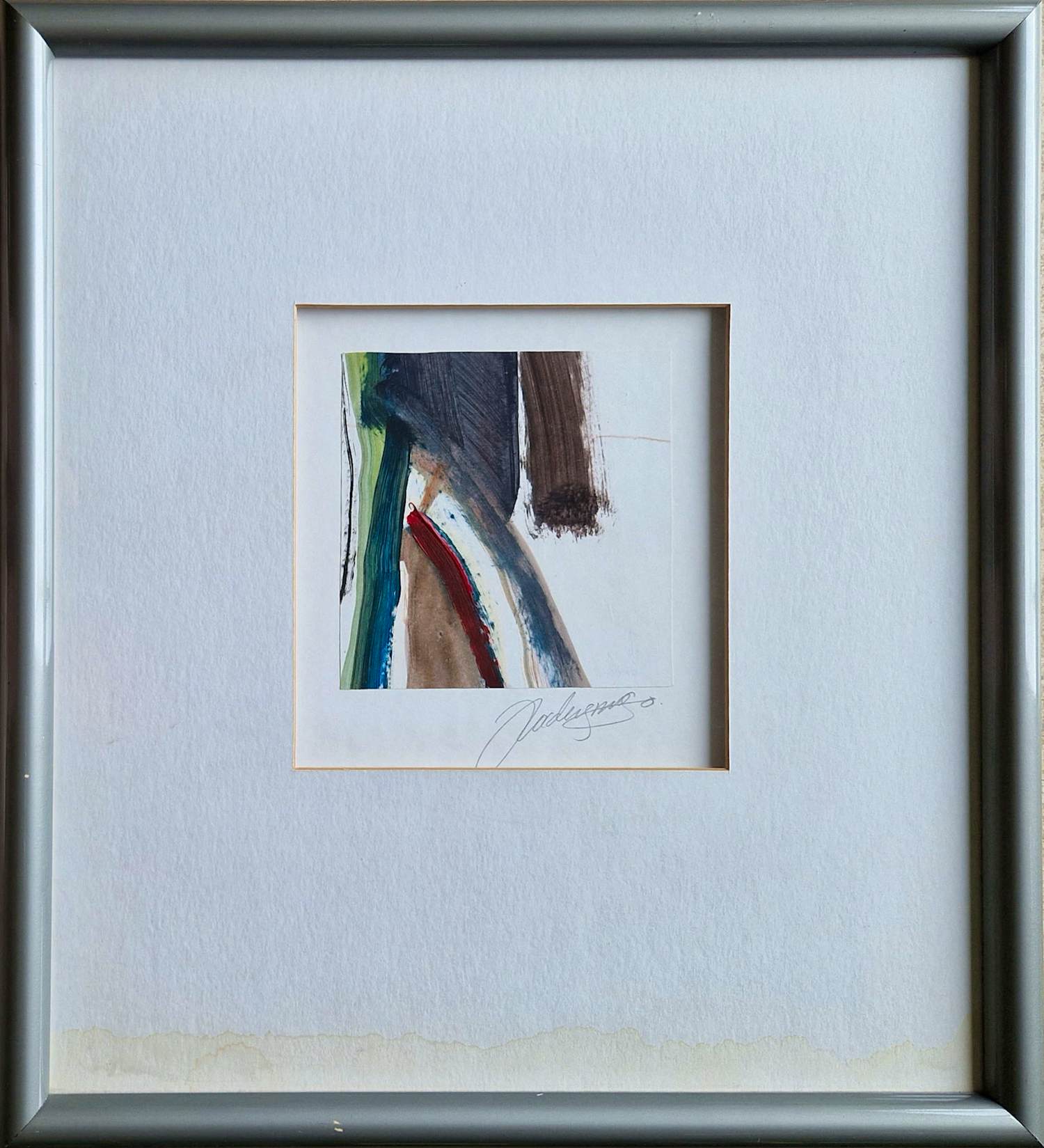 Jan Radersma - Gemengde techniek op papier - Ingelijst. kopen? Bied vanaf 40!