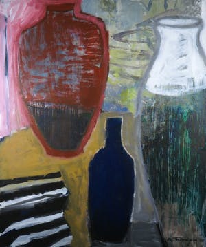 Marieke Thomassen - Acryl op doek, Vazen (Groot) kopen? Bied vanaf 100!