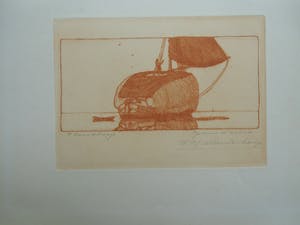 Wijnand Otto Jan Nieuwenkamp - HOOISCHEEPJE /// KLEURENETS VAN WOJ NIEUWENKAMP kopen? Bied vanaf 80!