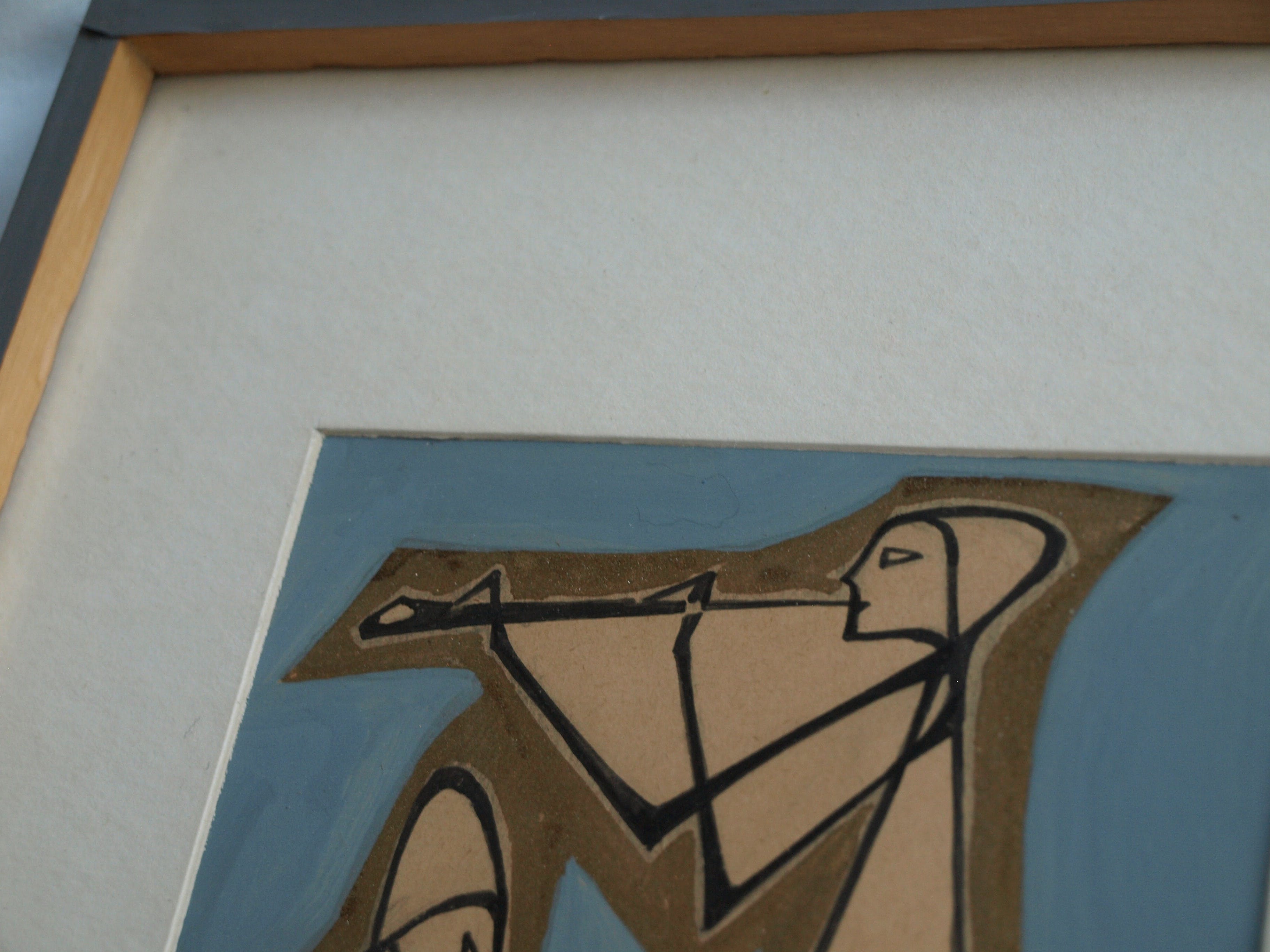 Klaas Pijlman - 2 werken – Muzikanten – acrylverf en goudverf - 1965 kopen? Bied vanaf 35!