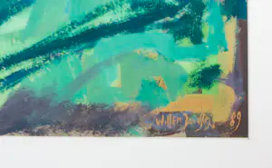Willem Janssen - Acryl op papier, Badende vrouwen - Ingelijst (Groot) kaufen? Bieten Sie von 70!