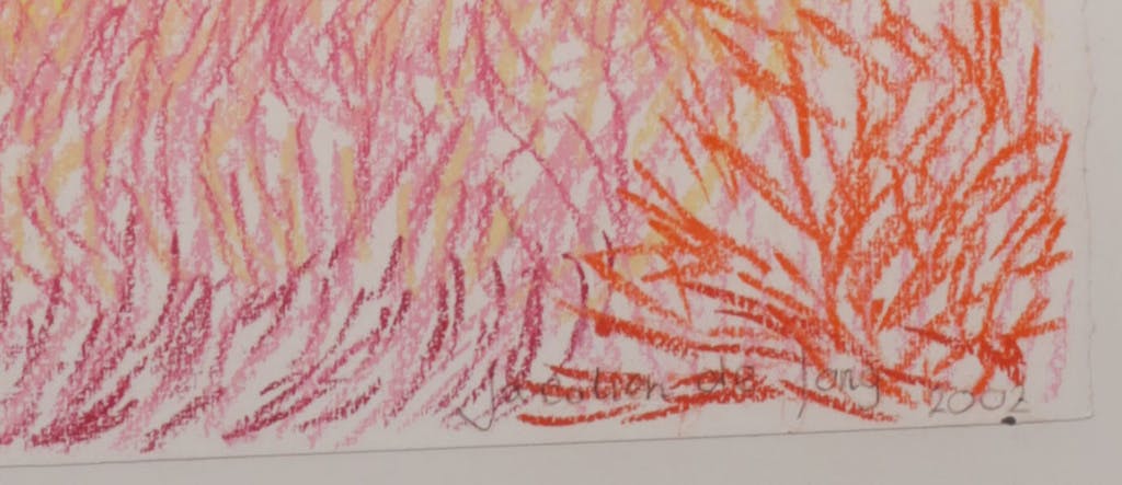 Jacolien de Jong - Jacolien de Jong: Krijttekening, Hersenspinsels - Ingelijst kopen? Bied vanaf 20!