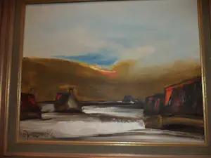 Paul Permeke - Huizen in de sneeuw kaufen? Bieten Sie von 350!