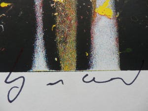 Herman Brood - Kleurenzeefdruk NIGHTRIDE HANDGESIGNEERD. kopen? Bied vanaf 1!