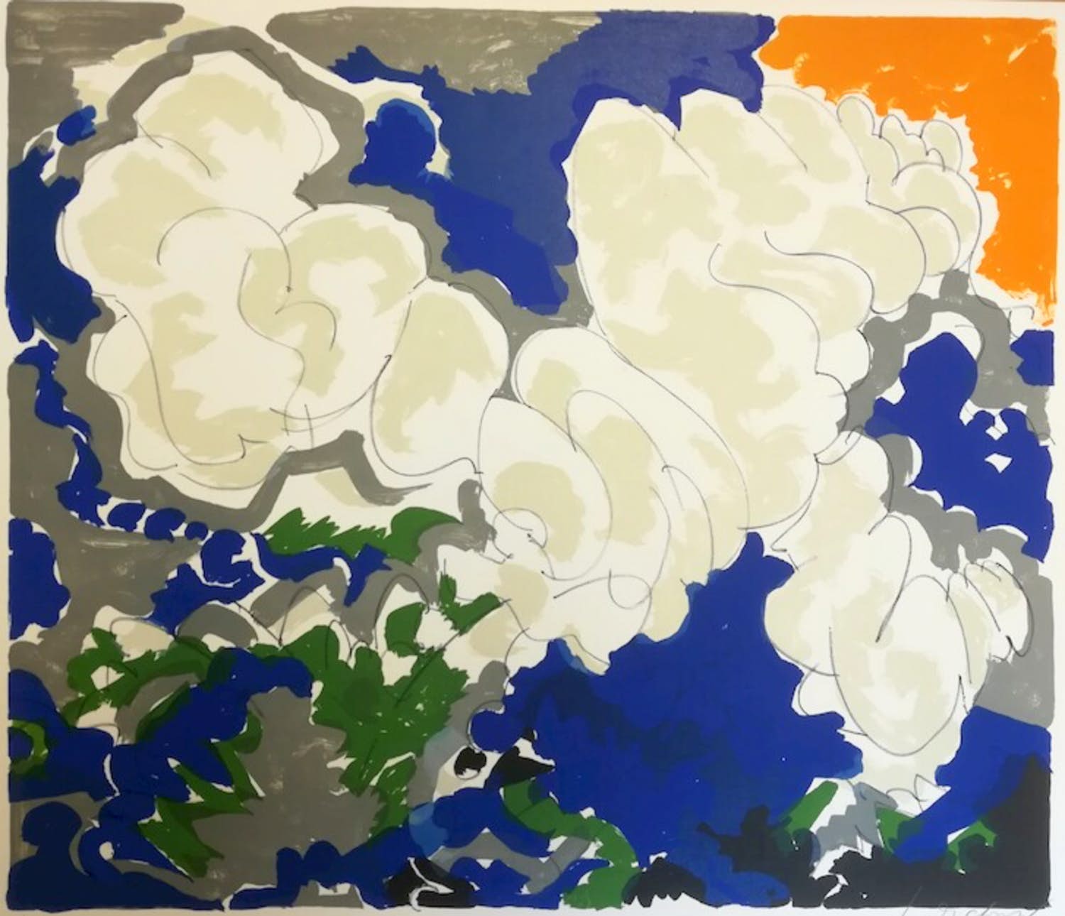 Maurice Wyckaert - Wolken verkocht voor € 95!