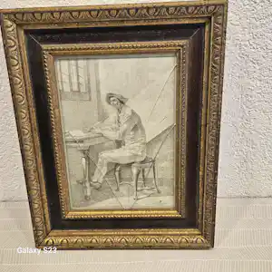 Joannes Pieter Visser Bender - Aan de schrijftafel verkauft für € 100!