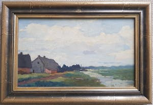 Hendrik Weegewijs - 2x Boerderijgezicht kopen? Bied vanaf 250!