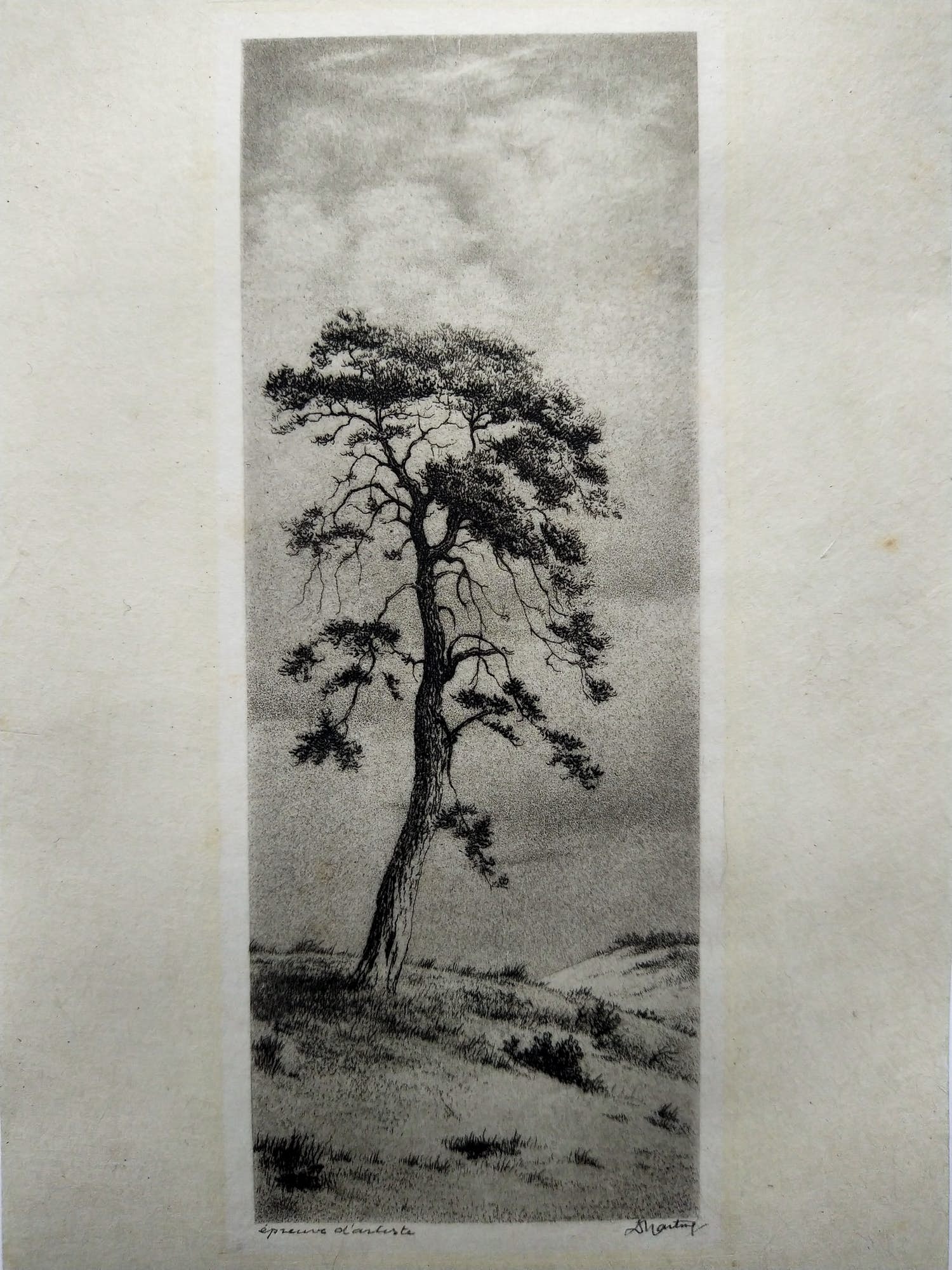 Dirk Harting - Duinlandschap verkocht voor € 40!