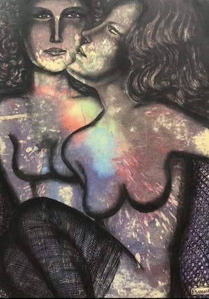 Niet of onleesbaar gesigneerd - Il Baccio - De kus kopen? Bied vanaf 1!