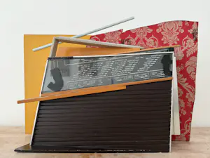 AcheterPiet Tuytel - handgesigneerd sculptuur | 'Radio' | Arte Povera 1979? Enchérissez de 300!