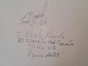 Alberto Ricardo - El silencio del Carmin kopen? Bied vanaf 170!