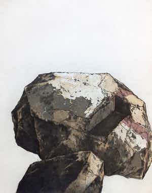 Peter Tuma - Steinstück, Radierung / Aquatinta verkocht voor € 50!