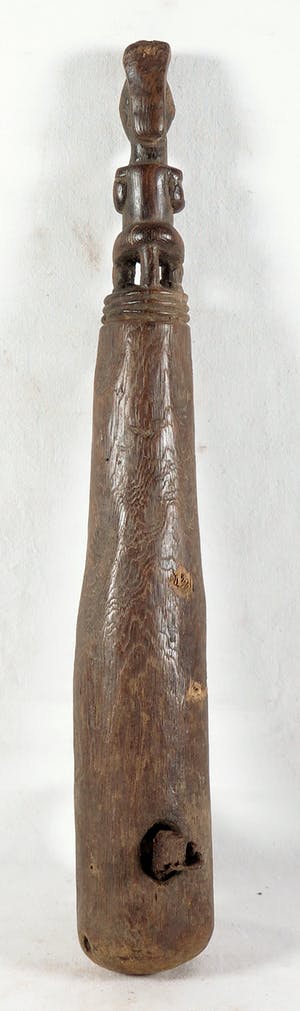 Fang - Ceremoniële bijl met op het handvat een zittende vrouw kopen? Bied vanaf 1!