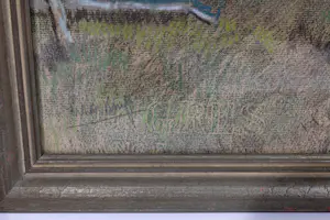 Willem Knip - Gezicht op de haven van Enkhuizen kopen? Bied vanaf 225!