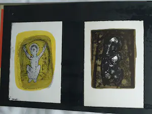 Jozef Bossaert - 63 Grafische werken in map , Thema: Kerst & Nieuwjaar kopen? Bied vanaf 1!