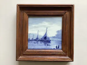 Porceleyne Fles - Delftsblauw tableau naar Mesdag kopen? Bied vanaf 100!