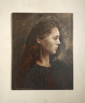 Ellis Tertoolen - Klassiek damesportret in profiel kopen? Bied vanaf 250!