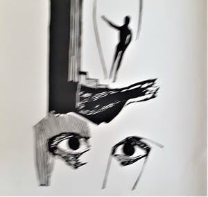 Gene Eggen - Linosneden van Gène Eggen en gedichten van Emmy Swerts kopen? Bied vanaf 20!