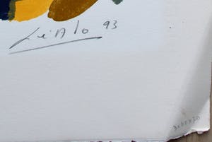 John Lie a Fo - Zeefdruk - 1993 kopen? Bied vanaf 45!