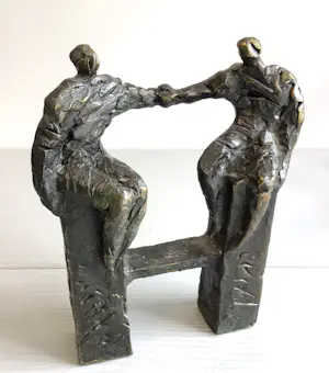 Bernadette Leijdekkers - Sculptuur “ Vriendschap “ kaufen? Bieten Sie von 119!