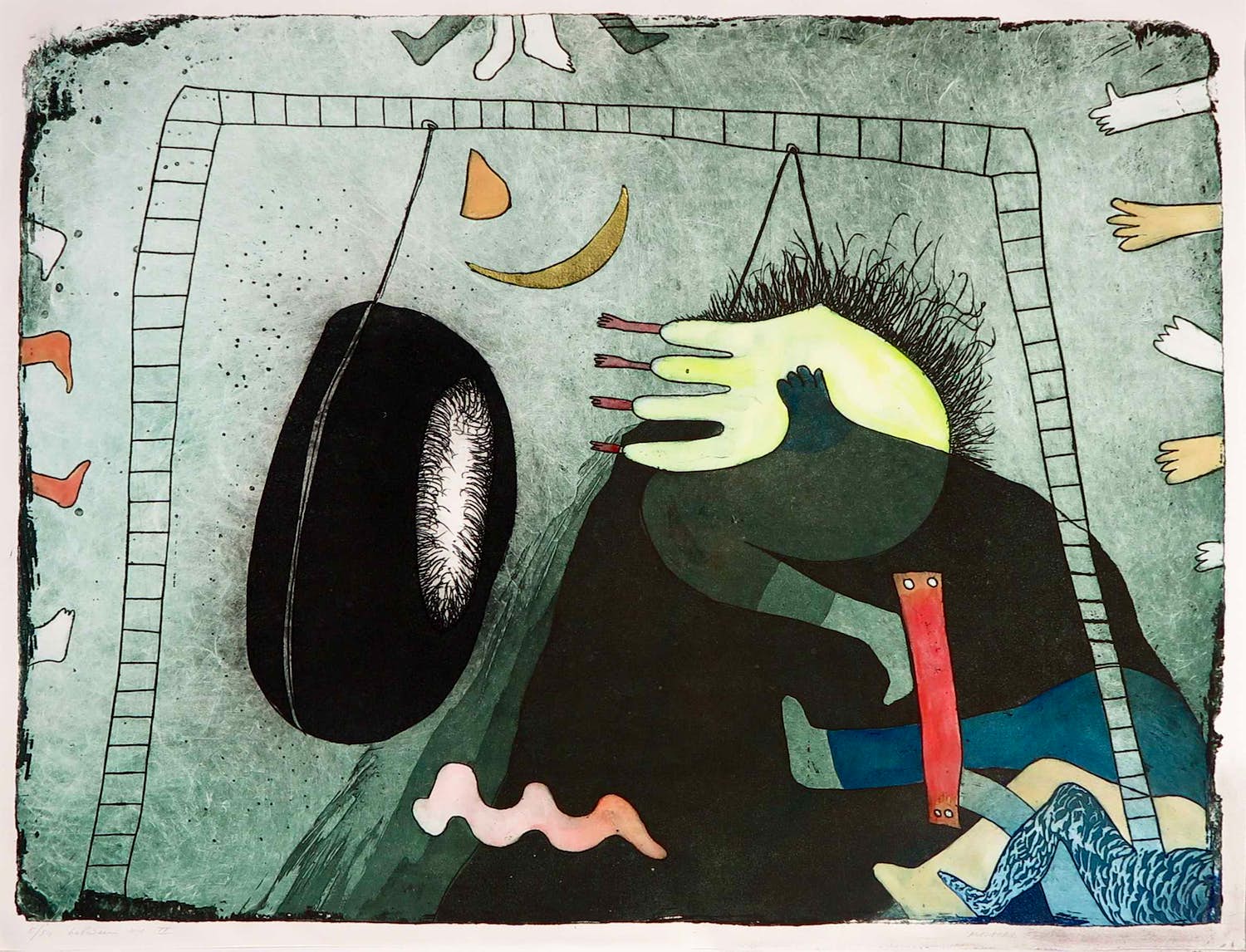 Michel van Overbeeke - Kleurenets, Between us II kopen? Bied vanaf 1!