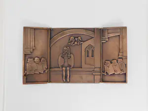 Vic Gentils - Apostolorum Limina Brons - met brons drieluik Vic Gentils kopen? Bied vanaf 50!