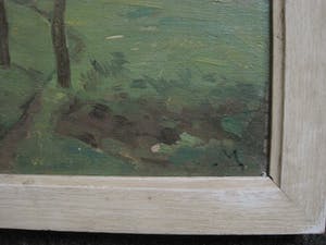 Simon Moulijn - omstreeks 1890 -Post-impressionistisch olieverf - met atelierstempel kopen? Bied vanaf 179!