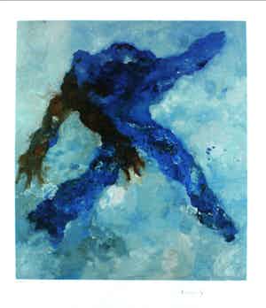 Armando - Gestalt blau 2017 - handgesigneerde Giclée - oplage 25 verkocht voor € 159!