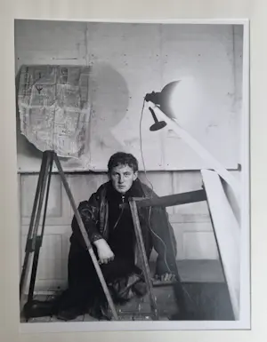 Roger Raveel - 'Hugo Claus 65' met gesigneerde werken van Raveel, Tajiri en Reinhoud kopen? Bied vanaf 875!