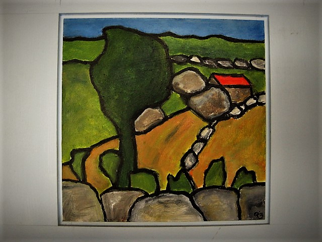 Roel Brakenhoff - Texelse Autodidactische Schilder - Landschap Nogueirinha Portugal - gesigneerd kopen? Bied vanaf 1!