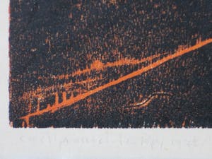 Guillaume Le Roy - Abstract - Houtsnede kopen? Bied vanaf 35!