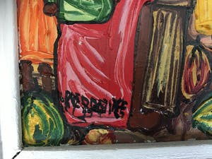 Paul Permeke - [Straat/marktscène bij het water]. kopen? Bied vanaf 300!