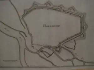 Niet of onleesbaar gesigneerd - blinde plattegrond van Roermond ("Roermund") kopen? Bied vanaf 1!