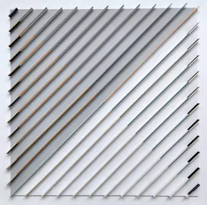 Buy Suzanne Hartmans - Viervoudig, 3-D reliëf van beschilderd balsahout (mooi ingelijst)? Bid from 595!