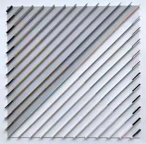 Suzanne Hartmans - Viervoudig, 3-D reliëf van beschilderd balsahout (mooi ingelijst) kaufen? Bieten Sie von 595!