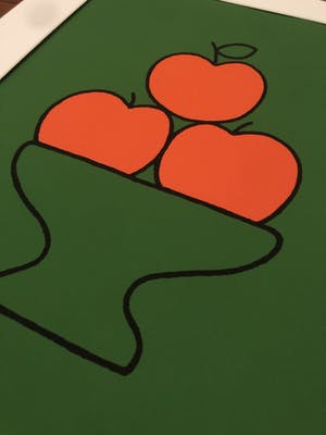 Dick Bruna - Appels in fruitschaal gesigneerd kopen? Bied vanaf 400!