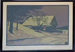 Johne Karl - Haus im Schnee verkocht voor € 35!