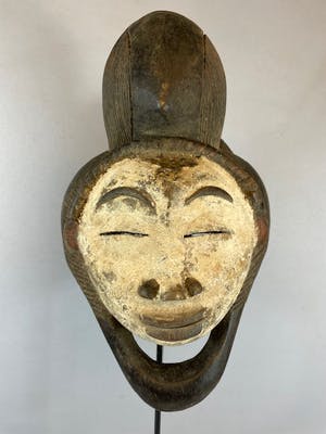 Punu - African Punu-Lumbo mask - Gabon. kopen? Bied vanaf 45!