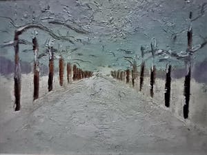 Karel van Seben - Verstild, omstreeks 1960 geschilderd olieverf "Herfst landschap" gesigneerd kopen? Bied vanaf 43!