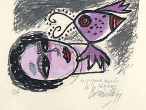 Corneille - le joyeux insecte de la négresse verkocht voor € 125!