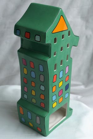 James Rizzi - Porseleinen windlicht / waxinelichthouder / Night Light kopen? Bied vanaf 1!