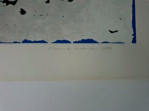 Frank Lodeizen - Litho - 1989 - gesigneerd - 200 ex. kopen? Bied vanaf 1!