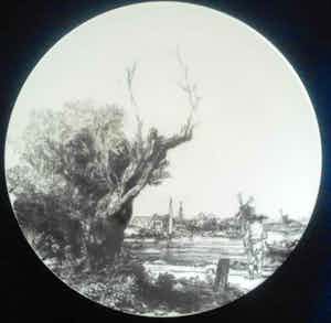 Royal Limoges - Heavenly Rembrandt 2016 groot Limoges porseleinen bord verkocht voor € 35!