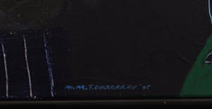 Michel van Overbeeke - Gemengde techniek op doek, Zonder titel - Ingelijst kopen? Bied vanaf 600!