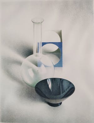 Olav Cleofas van Overbeek - Stilleven met zwarte kom kopen? Bied vanaf 50!