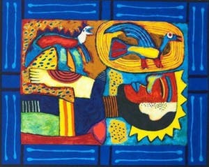 Clemens Briels - Zeefdruk. Snoring like dinosaurs at C. de C. kopen? Bied vanaf 90!