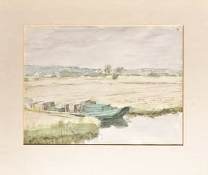 Willem Kooiman - Vier landschappen kopen? Bied vanaf 30!