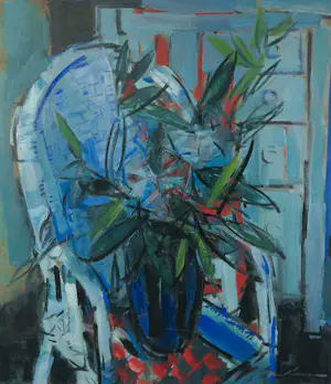 Henk Willemse - Olieverf op doek, Stilleven met bloemen. kopen? Bied vanaf 250!