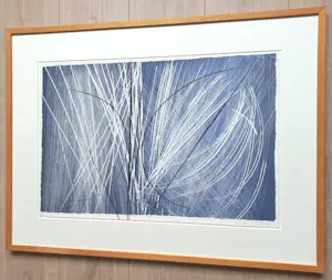 Hans Hartung - L1971 2 B, zincografie (mooi ingelijst) kopen? Bied vanaf 495!