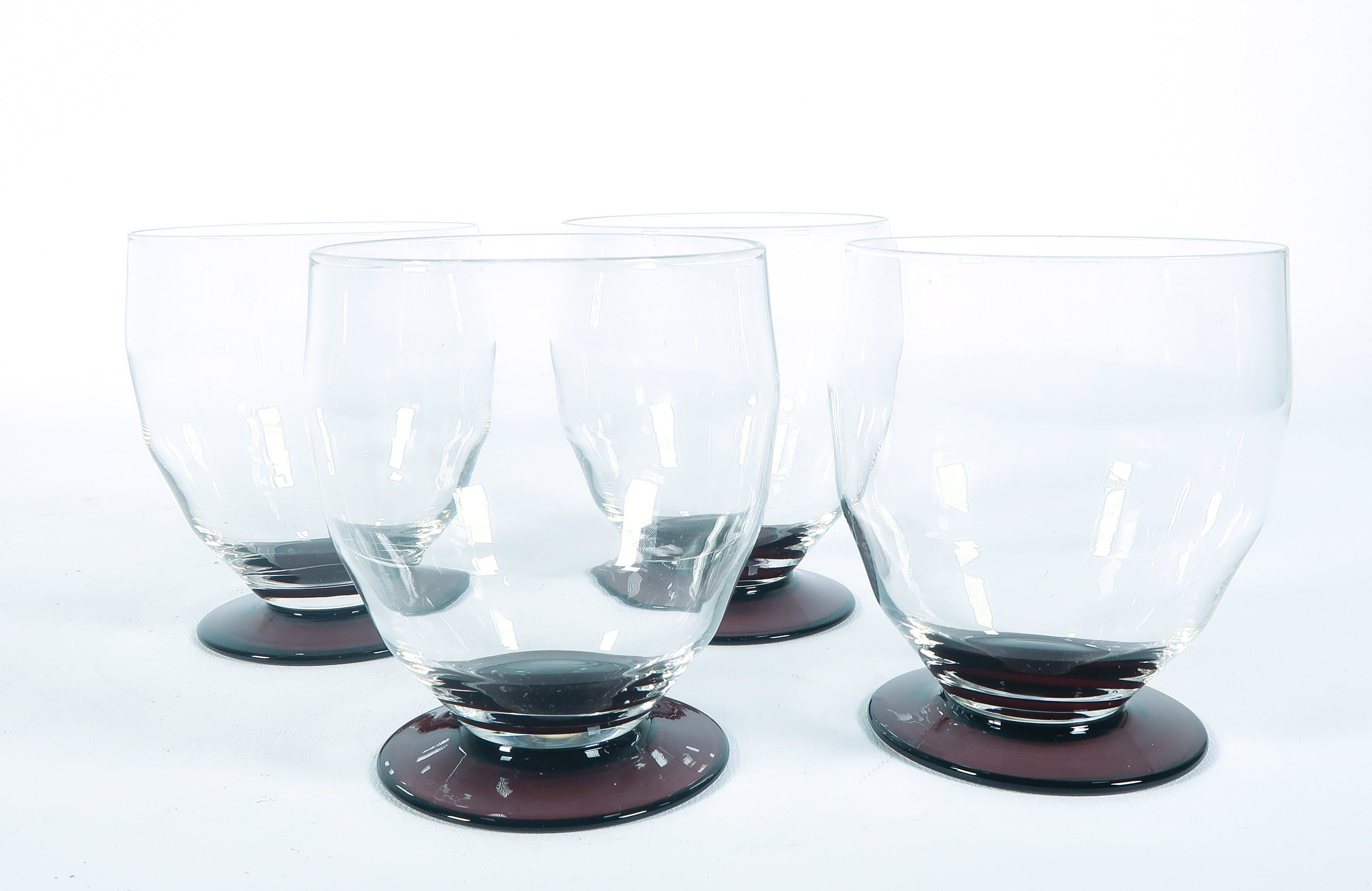 Willem Rozendaal - Set van 4 Narkissos glazen verkocht voor € 35!